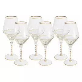 Набор бокалов Same Бар Спираль для вина 0,45 л