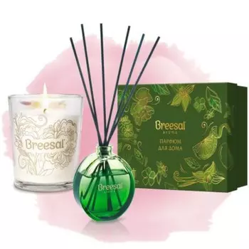Набор Breesal аромадиффузор 70 мл + аромасвеча