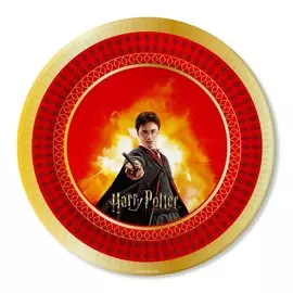 Набор бумажных тарелок Harry Potter 18 см 6 штук