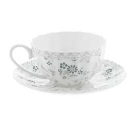 Набор чайны Hatori Дэйзи грин 12 предметов 6 персон