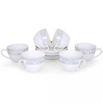 Набор чайных пар АККУ Беатрис 6 персон