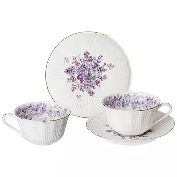 Набор чайных пар Lefard Lilac 330 мл 2 шт