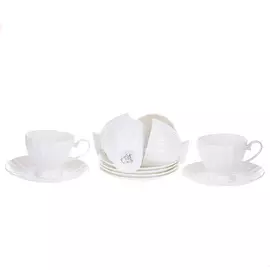 Набор чайный Hatori Магнолия 12 предметов высокие чашки