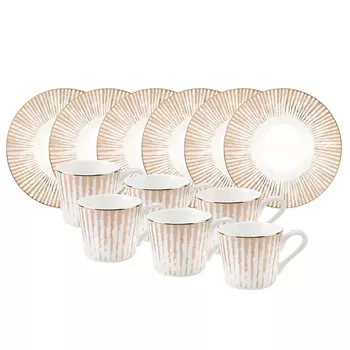 Набор чайный Top Art Studio голден фан 12 предметов