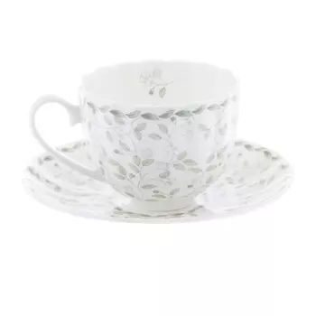 Набор чашек кофейных Hatori грин 150 мл 6 персон 12 предметов