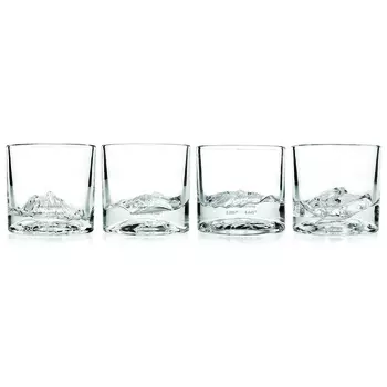 Набор cтаканов для виски Liiton American Peaks 4шт
