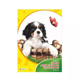 Набор цветной бумаги Lamark двусторонняя А4 8 цветов