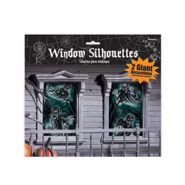 Набор декораций для окон Amscan Europe GMBH дом с привидением