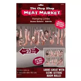 Набор декораций для стен Long Cheng Yiwu City лавка мясника