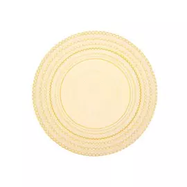 Набор десертных тарелок Bitossi Pois Желтый 21 см 6 шт