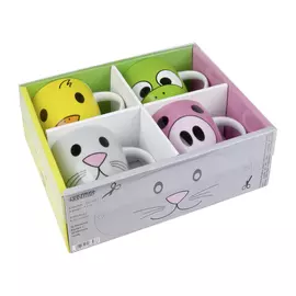 Набор детских кружек Konitz Zoo 4 шт