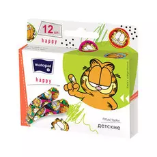 Набор детских пластырей Matopat Happy 12 шт