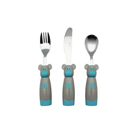 Набор детских столовых приборов 3 шт Gipfel monkey 8440