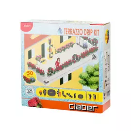 Набор для капельного полива Claber Terrazo Kit