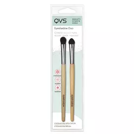 Набор для нанесения теней для век QVS 2 шт