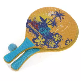 Набор для пляжного тенниса Koopman оранжевый/голубой