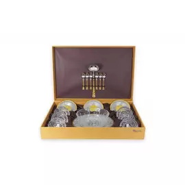 Набор для салата Giorinox из 21 предмета Dubai Gold and Silver