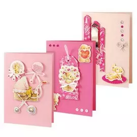 Набор для создания открыток Белоснежка "Мишки"