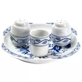 Набор для специй La rose des sables 4 предмета синий лук