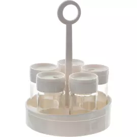 Набор для специй Mercanlar doriani с подставкой в ассортименте