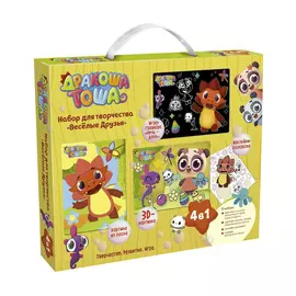 Набор для творчества 4в1 Дракоша Тоша