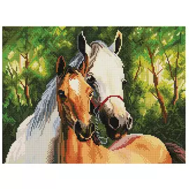 Набор для творчества Белоснежка “Алмазная мозаика” Мать и дитя