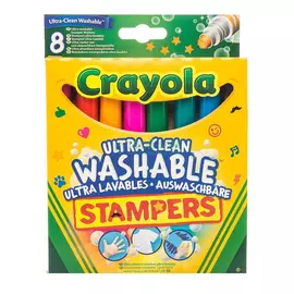 Набор для творчества Crayola Набор мини-штампов Животные 8 шт