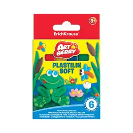 Набор для творчества Erich Krause пластилин мягкий 6 цв/90 г