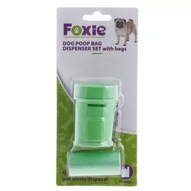 Набор для улицы Major foxie футляр+сменные пакеты, синий 2 руллона х 15шт