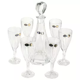 Набор для вина victoria 1+6 Crystal Bohemia (990/99999/9/44600/295-709)