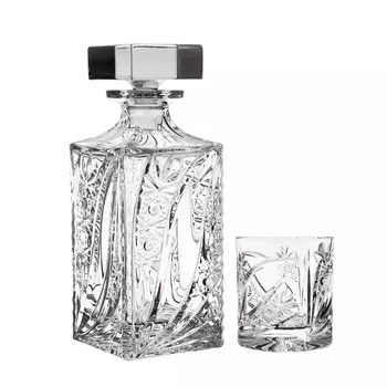 Набор для виски Crystal bohemia a.s. Штоф 700мл+6 стаканов 300мл