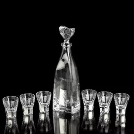 Набор для водки Linea Argenti CR 1815 7 предметов