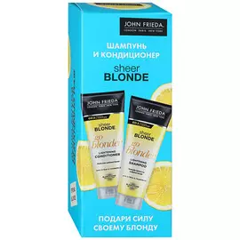 Набор для волос John Frieda Sheer Blonde 2 предмета