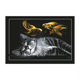 Набор для вышивания крестиком Белоснежка "Золотые сны"