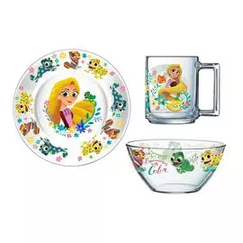 Набор для завтрака Disney Рапунцель 3 предмета