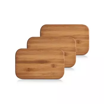 Набор досок разделочных Zeller 22х14 см бамбук 3 шт