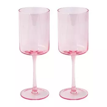 Набор Easy Life бокалов для вина Rainbow розовый 2 шт