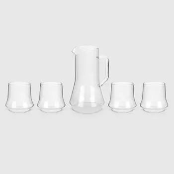 Набор Efe Glass кувшин 1,12 л и стаканы 400 мл 5 предметов