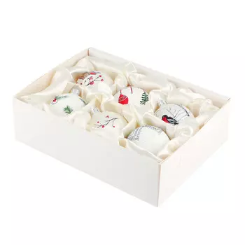 Набор елочных игрушек Irena старый новый год/6шт