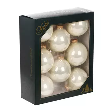 Набор елочных игрушек Krebs int 7 см 8 шт CBK02304