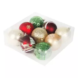 Набор елочных шаров Unique Treasures 9 шт