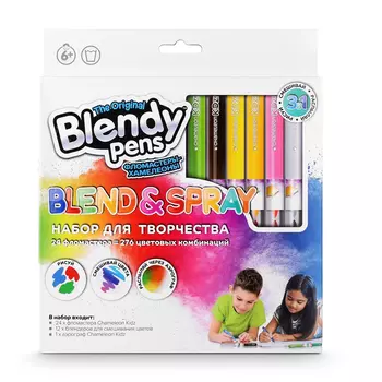 Набор фломастеров Blendy pens 24 шт