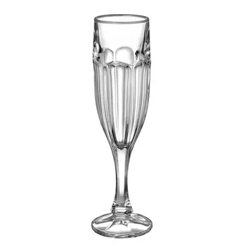 Набор фужеров Bohemia Design "Сафари" платиновый матовый 150 мл 6 шт