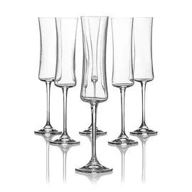 Набор фужеров Crystalite Bohemia Марко Бутео для шампанского 0,15 л