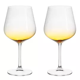Набор фужеров Crystalite Bohemia Стрикс/Амбер для вина 2х600 мл