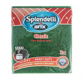 Набор губок абразивных 3шт Arix