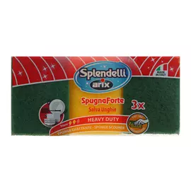 Набор губок абразивных для посуды 3шт Arix ARX-124