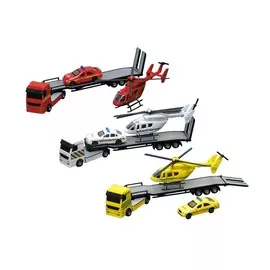 Набор HTI Перевозчик с машиной и вертолетом