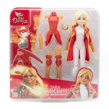 Набор игровой Tara Duncan Тара Дункан и фамильяр Галла с доспехами 27 см