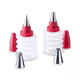 Набор из 2-х кондитерских шприцов и 4 насадки Westmark Baking